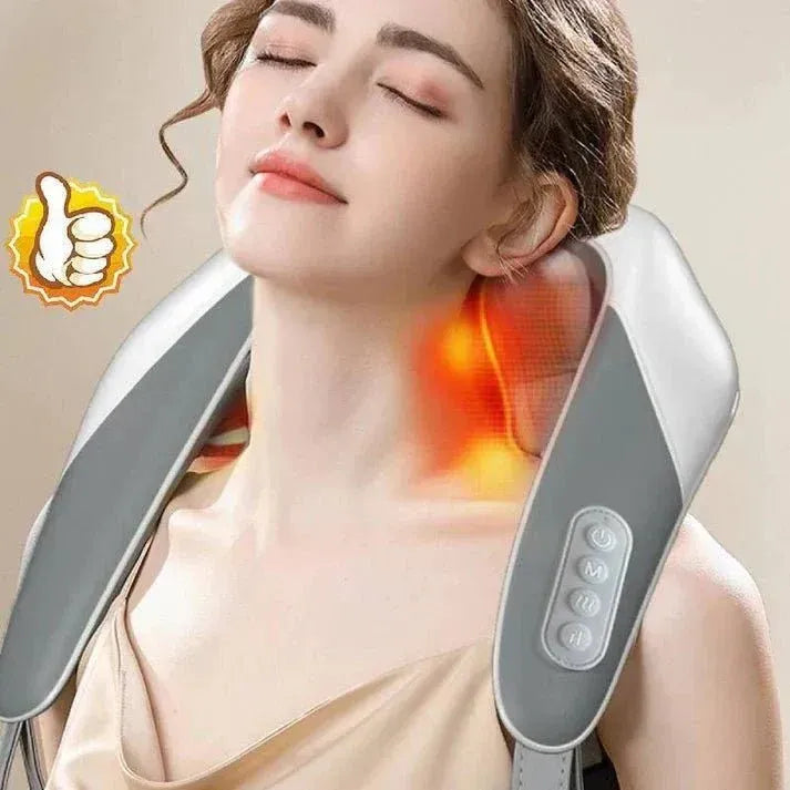 3D Kneading Neck & Back Massager – Deep Tissue Pain Relief