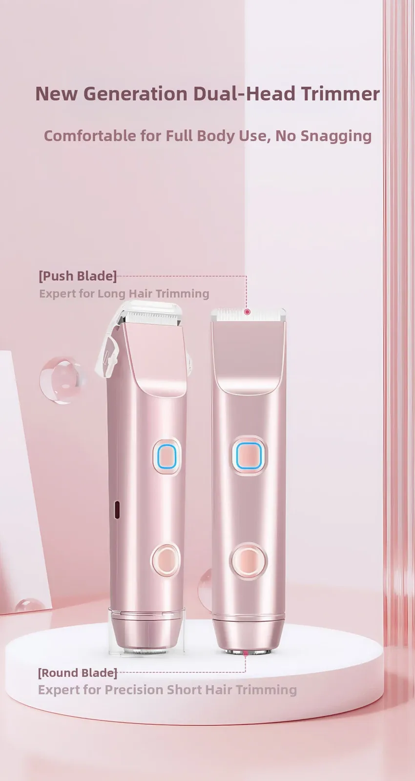 Double Head Chargeable Shaver