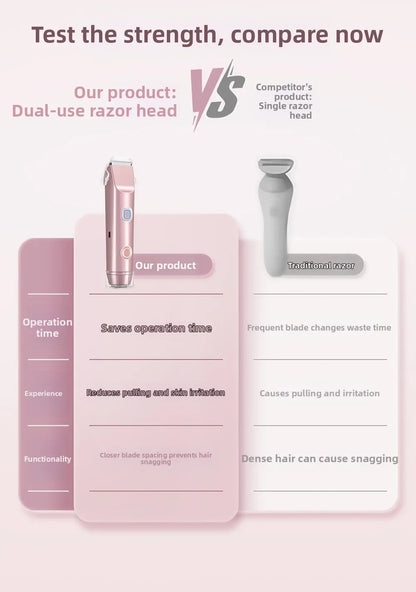 Double Head Chargeable Shaver